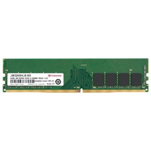 TRANSCEND 8GB DDR4 3200 DESKTOP U-DIMM 1Rx8 1Gx8 CL22 1.2V (JM3200HLB-8G)