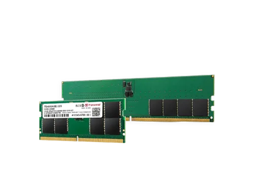TRANSCEND JET MEMORY 48GB DDR5-5600 Unbuffered Notebook SO-DIMM 2RX8 CL46  (3Gx8)x16 (JM5600ASE-48G)
