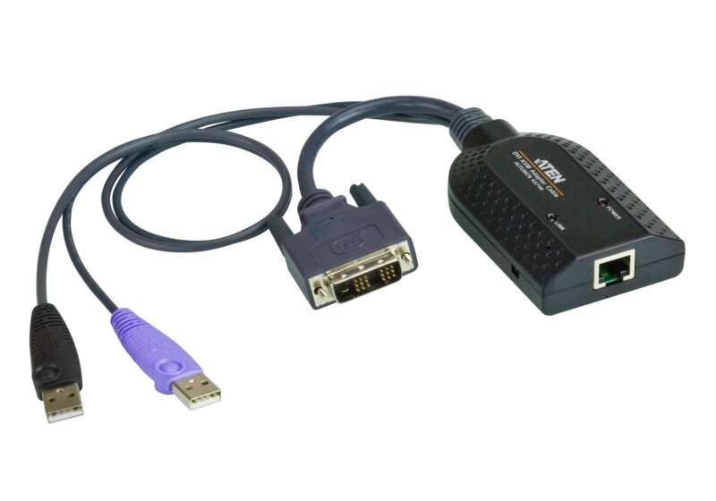 USB DVI-D Virtual Media  Media KVM Adapter W/CAC/ATEN ALTUSEN (KA7166)_1