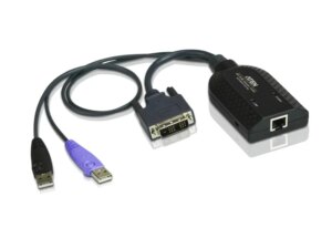 USB DVI-D Virtual Media  Media KVM Adapter W/CAC/ATEN ALTUSEN (KA7166)