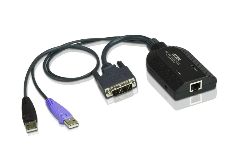 USB DVI-D Virtual Media  Media KVM Adapter W/CAC/ATEN ALTUSEN (KA7166)