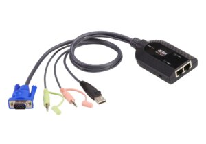 ATEN USB VGA CPU Adapter support Dual Output & Virtual Media (KA7178)