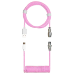 CM KB Coiled Cable; Double-Sleeved; Magenta; Type C (KB-CMZ1)