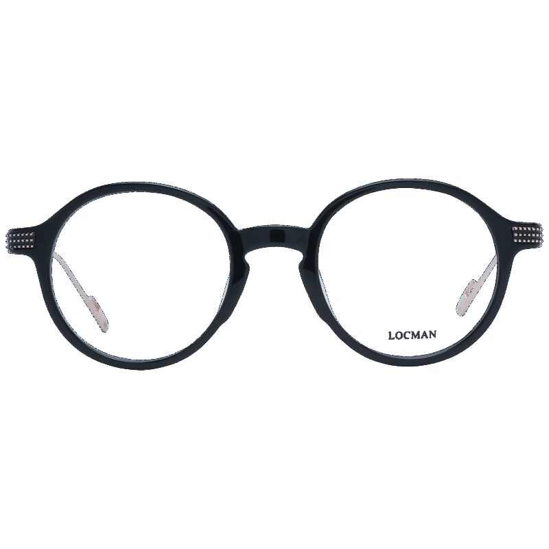 Locman Unisex Eyeglasses (LOCV002 48BLK) - Image 5