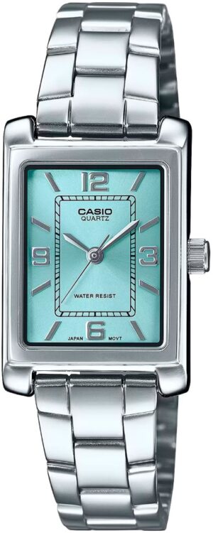 Casio Collection Tank - Light Blue (LTP-1234DD-2ADF) Women's Watch_main