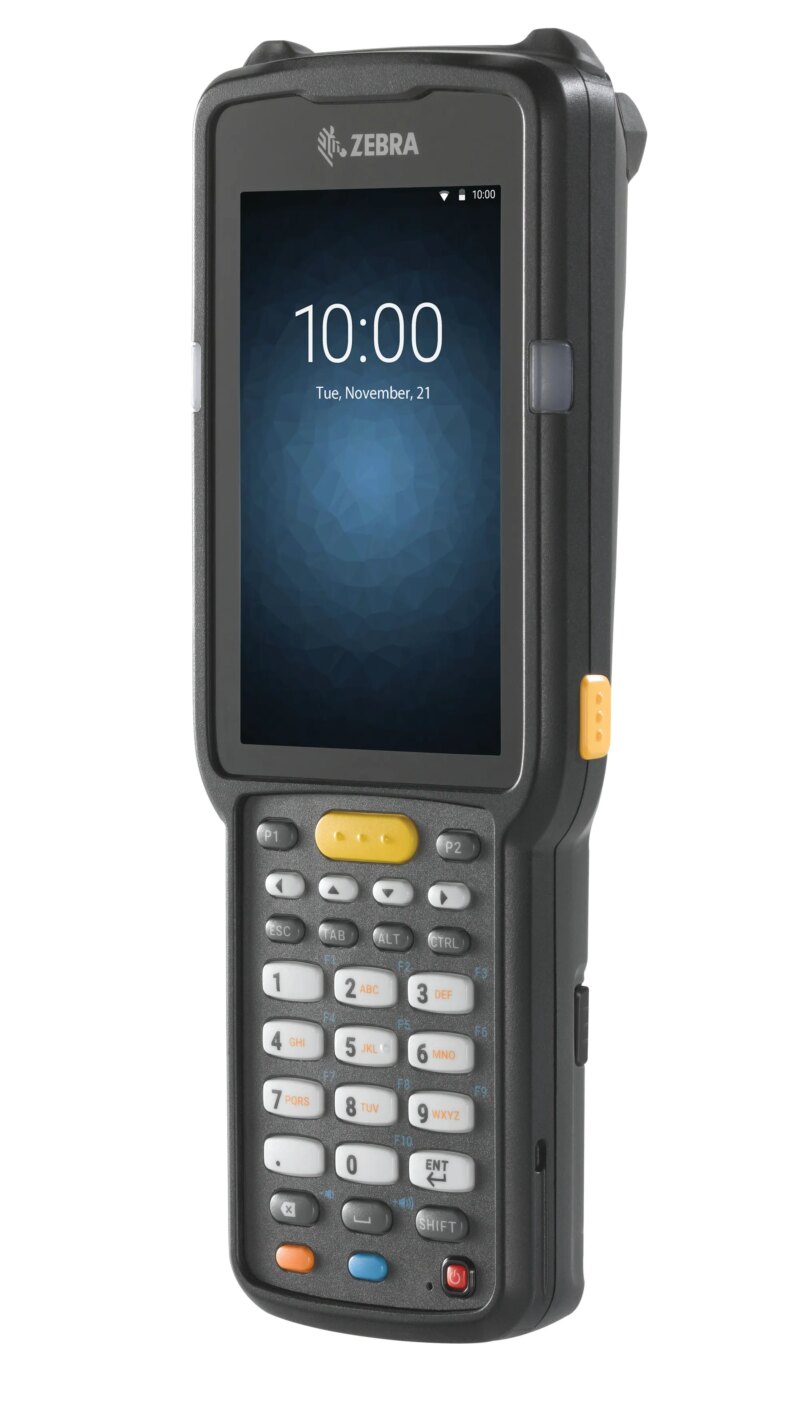 Zebra Brick Straight Shooter; 802.11 a/b/g/n/ac; Bluetooth; 2D SE4770; 4.0'' display; 38 Key; Extended Capacity Battery; Android (MC330L-SJ3EG4RW)_3