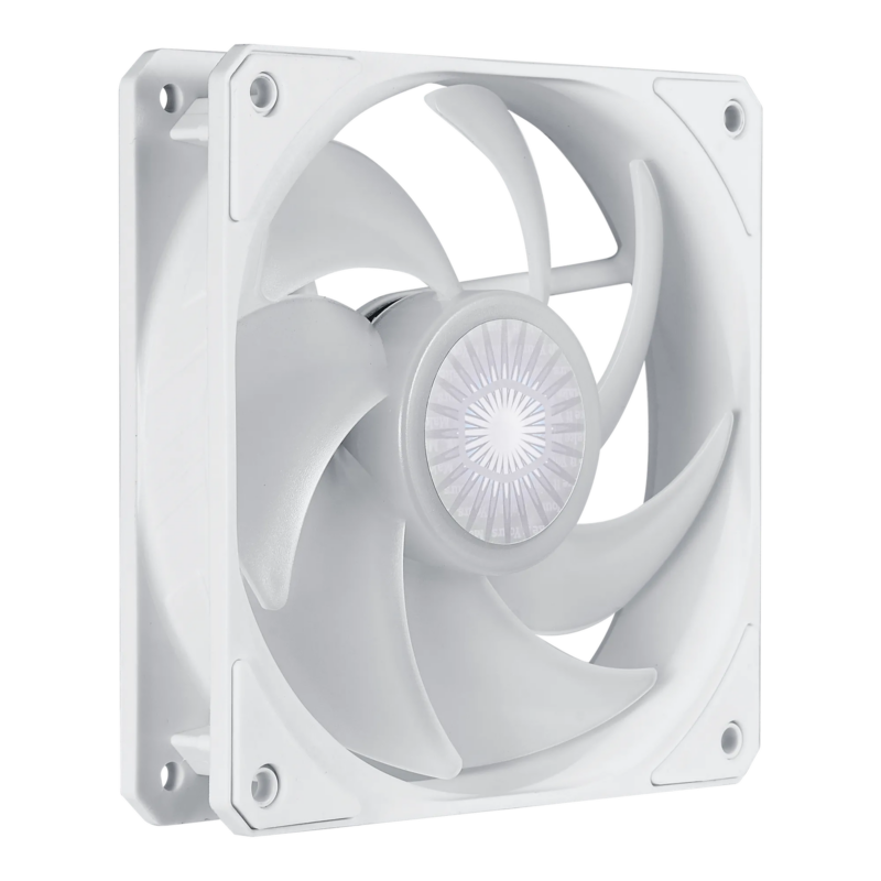 Cooler Mast Fan SickleFlow 120mm ARGB; New Blade Design; Enhanced Fan Frame; Sealed Bearing; 62CFM;3 PACK OF FANS; WHITE HOUSING (MFX-B2DW-183PA-R1)_2