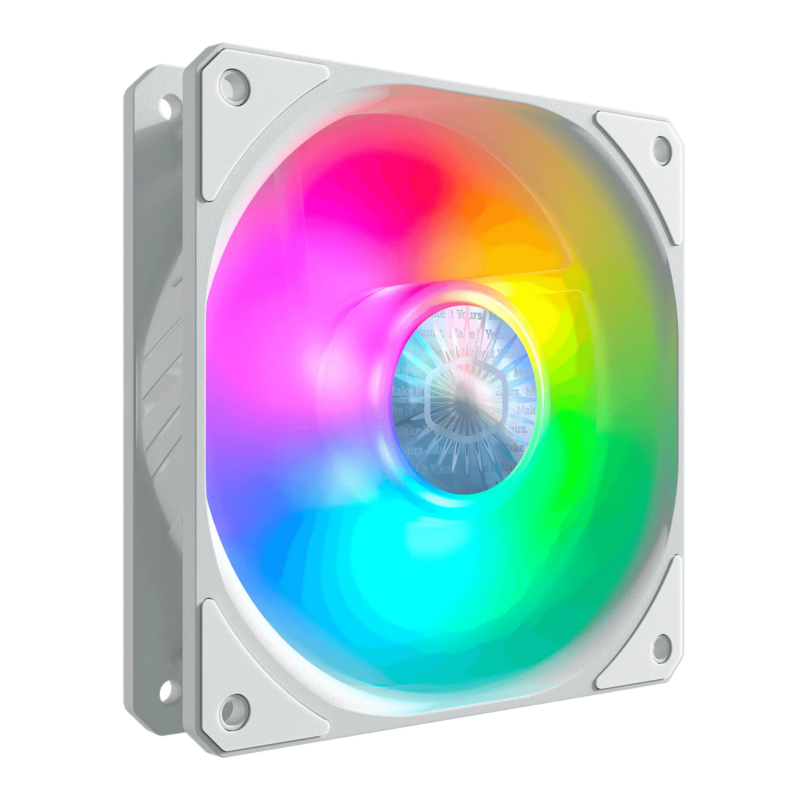 Cooler Mast Fan SickleFlow 120mm ARGB; New Blade Design; Enhanced Fan Frame; Sealed Bearing; 62CFM;3 PACK OF FANS; WHITE HOUSING (MFX-B2DW-183PA-R1)_3