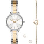 Michael Kors Pyper Special Pack + Bracelet + Earrings (MK1041) Women's Watch_main