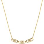 Michael Kors Premium Silver Collection Frozen Link (MKC1143AN710) Women's JEWELRY_main