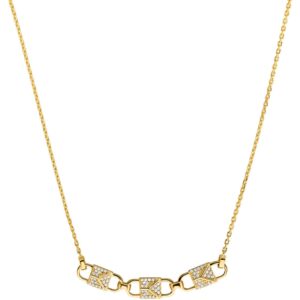 Michael Kors Premium Silver Collection Frozen Link (MKC1143AN710) Women's JEWELRY_main
