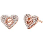 Michael Kors Premium Silver Collection Heart Stud (MKC1527AN791) Women's JEWELRY_main