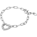 Michael Kors Premium Silver Collection Mkc1648cz040 (MKC1648CZ040) Women's JEWELRY_main