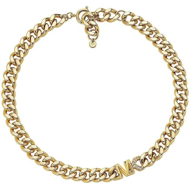 Michael Kors Fashion Jewels Logo Necklace (MKJ7835710) Women's JEWELRY_main