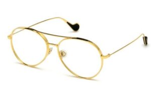 Moncler Sunglasses Shiny Pale Gold ***special Price*** (ML0105 54030) Men's EYEWEAR_main
