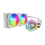 Cooler Master MasterLiquid 240 ATMOS White AIO Liquid Cooler White (MLX-D24M-A25PZ-RW)