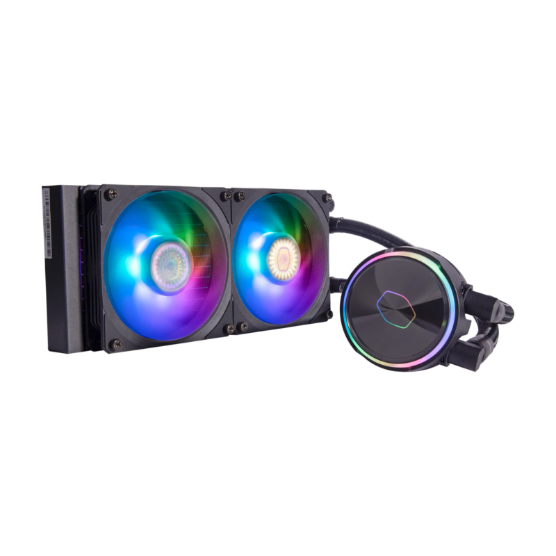 Cooler Master MasterLiquid PL240 Flux White Edition CPU Liquid Cooler -White (MLY-D24M-A23PZ-R1)_1