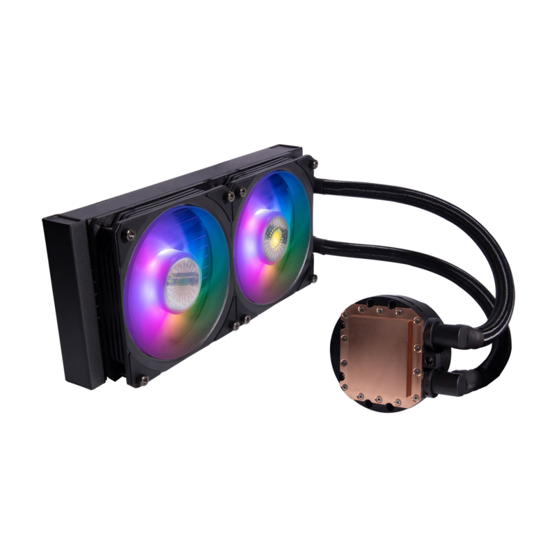 Cooler Master MasterLiquid PL240 Flux White Edition CPU Liquid Cooler -White (MLY-D24M-A23PZ-R1)_3