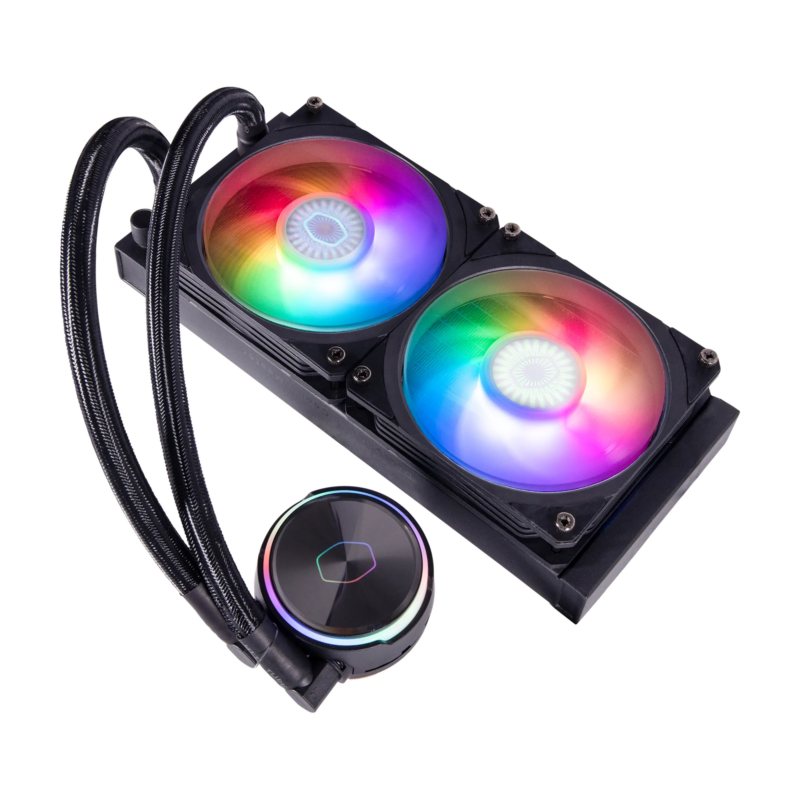 Cooler Master MasterLiquid PL240 Flux White Edition CPU Liquid Cooler -White (MLY-D24M-A23PZ-R1)_5