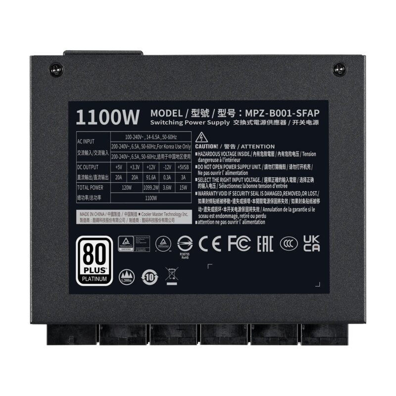 Cooler Master V SFX Platinum 1100W | Industry-leading SFX power supply (MPZ-B001-SFAP-BEU)_14