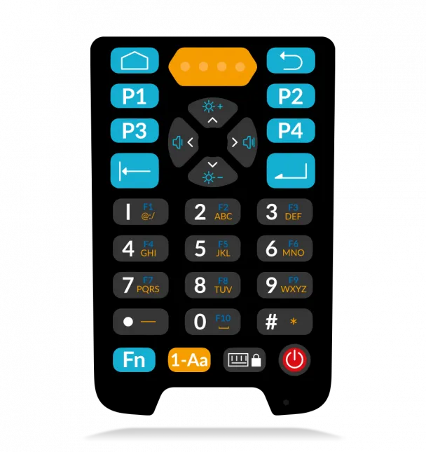 N7 Cachalot Pro II Mobile Computer 4GB/64GB with 4” Gorilla Glass Touch Screen; 29 keys keyboard; 2D CMOS Mega Pixel imager with (N7-Pro-W4-S2)