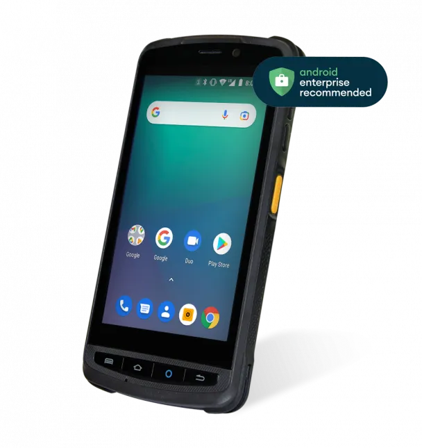 Newland MT90 Orca Pro II Mobile Computer with 5” Touch Screen; 2D CMOS Mega Pixel imager with Laser Aimer (CM6x); 6GB/128GB; BT; (NLS-MT9085-W4)