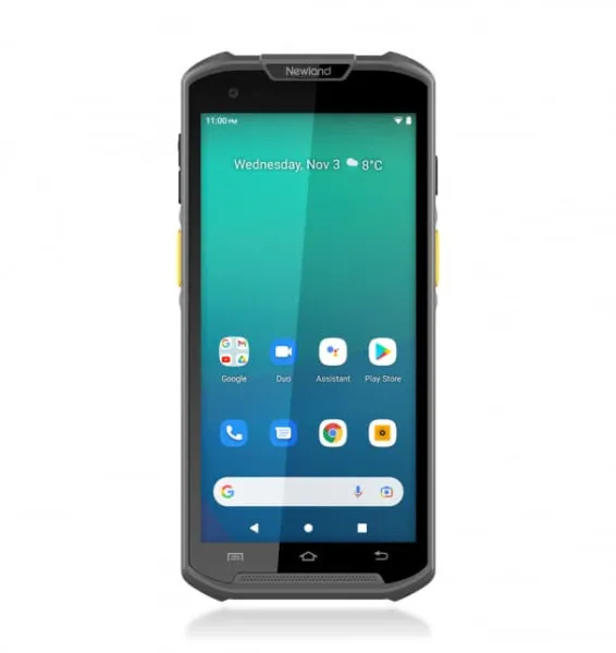 Newland MT93 Pro Megaterra Mobile Computer with 5.5'' touchscreen; 2D CMOS Mega Pixel imager with Laser Aimer (DE5L); 4GB/64GB; (NLS-MT9356-W4)
