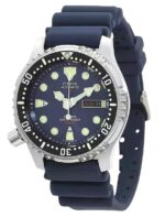 Citizen Promaster Rubber Strap Blue Dial Automatic Diver's NY0040-17L 200M Men's Watch
