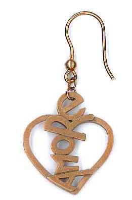 Ambrosini Jewels - Orecchini Argento 925° Cuore Finitura Rosé Satinata (OC 02 11 03)  JEWELRY_main