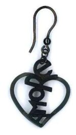 Ambrosini Jewels - Orecchini Argento 925° Cuore Finitura Brunita Satinata (OC 03 11 05)  JEWELRY_main