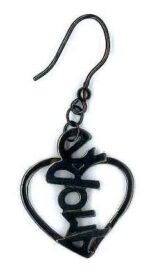 Ambrosini Jewels - Orecchini Argento 925° Cuore Finitura Brunita Lucida (OC 03 12 06)  JEWELRY_main