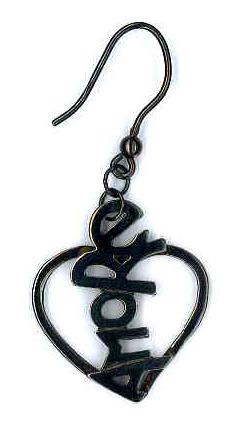 Ambrosini Jewels - Orecchini Argento 925° Cuore Finitura Brunita Lucida (OC 03 12 06)  JEWELRY_main