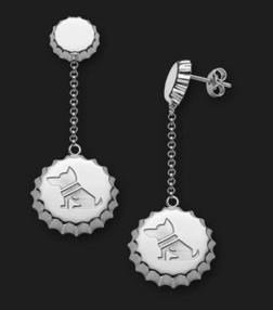 Ambrosini Jewels - Orecchini Argento 925° Tappo Finitura Bianca Cane (OTA 01 02)  JEWELRY_main