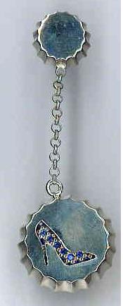 Ambrosini Jewels - Orecchini Argento 925° Tappo Finitura Bianca Con Pietre Scarpa (OTA 01 03 PT)  JEWELRY_main