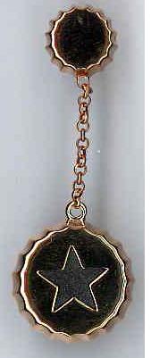 Ambrosini Jewels - Orecchini Argento 925° Tappo Finitura Rosé Stella (OTA 02 05)  JEWELRY_main