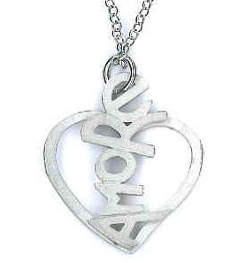 Ambrosini Jewels - Pendente Argento 925° Cuore Finitura Bianca Satinato (PC 01 11 01)  JEWELRY_main