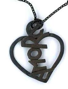 Ambrosini Jewels - Pendente Argento 925° Cuore Finitura Brunita Satinata (PC 03 11 05)  JEWELRY_main