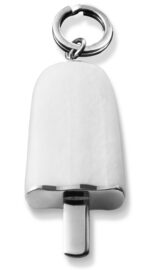 Ambrosini Jewels -  Pendente Argento 925°  Ghiacciolo Finitura Bianca Pietra Biancamedio (29.5x13 Mm) (PG 02 01 05)  JEWELRY_main