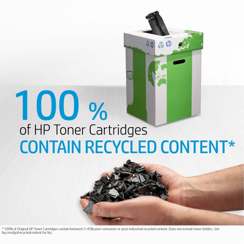 HP 124A Yellow Original LaserJet Toner Cartridge;~2;000 pages. . (Colour LaserJet 2600n ). (Q6002A) - Image 17