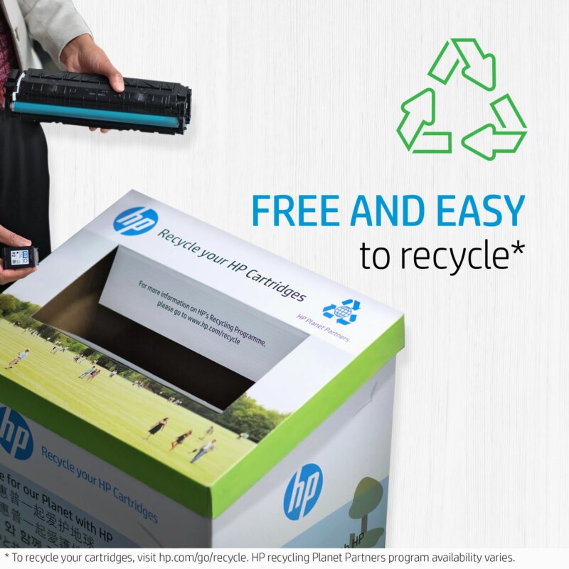 HP 124A Yellow Original LaserJet Toner Cartridge;~2;000 pages. . (Colour LaserJet 2600n ). (Q6002A)_5