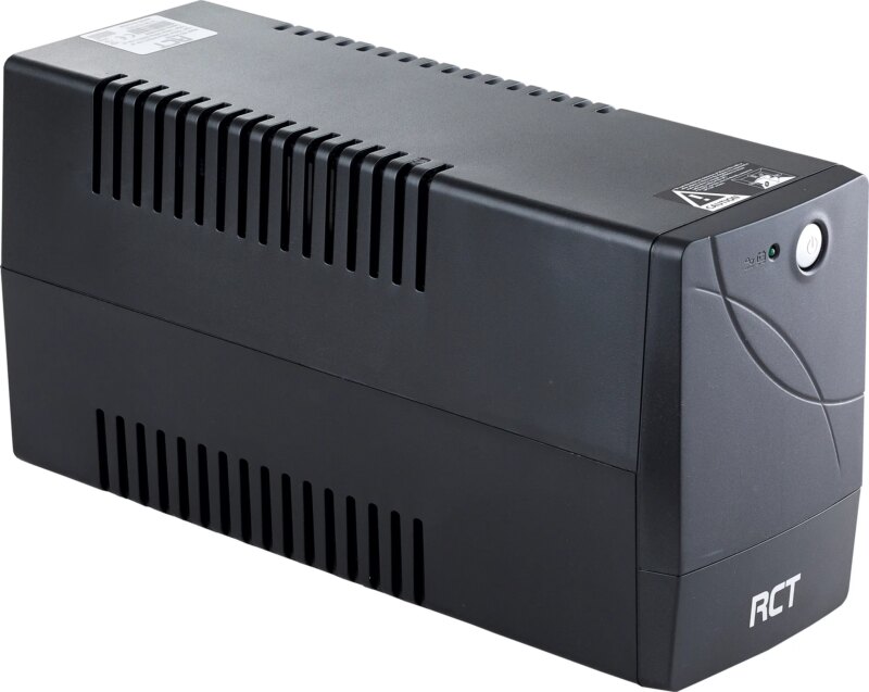 RCT 850VA LINE-INTERACTIVE UPS 510W WITH SA WALL SOCKETS - 1 X TYPE M 2 X TYPE N. BATTERY 6 MONTH WARRANTY ONLY! (RCT-850VAS)_1