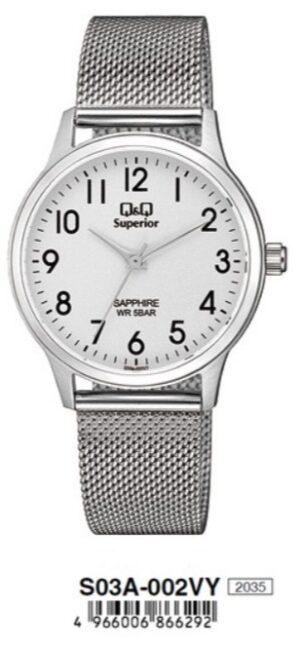 Q&q Superior S03a-002vy (S03A-002VY) Women's Watch_main