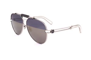 Philipp Plein Sunglasses Spp048m Shiny Palladium (SPP048M-0K07 62-12-145) Men's EYEWEAR_main