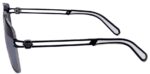 Philipp Plein Sunglasses Spp049m Shiny Palladium Semi Matte Black (SPP049M-K07X 63-11-145) Men's EYEWEAR_1