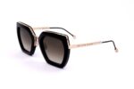 Philipp Plein Sunglasses Spp097s Shiny Dark Black (SPP097S-0700 53-23-140) Women's EYEWEAR_main
