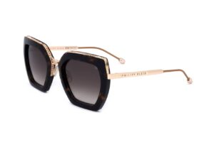 Philipp Plein Sunglasses Spp097s Shiny Shiny Havana (SPP097S-0722 53-23-140) Women's EYEWEAR_main