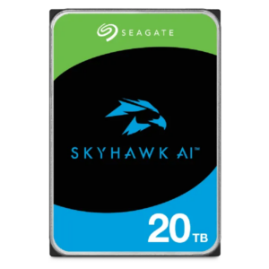 Seagate Skyhawk AI ST12000VE003 12TB 3.5'' HDD Surveillance Drives; SATA 6GB/s Interface; 256MB Cache; RPM: 7200; 512e; 5 Year l (ST12000VE003)