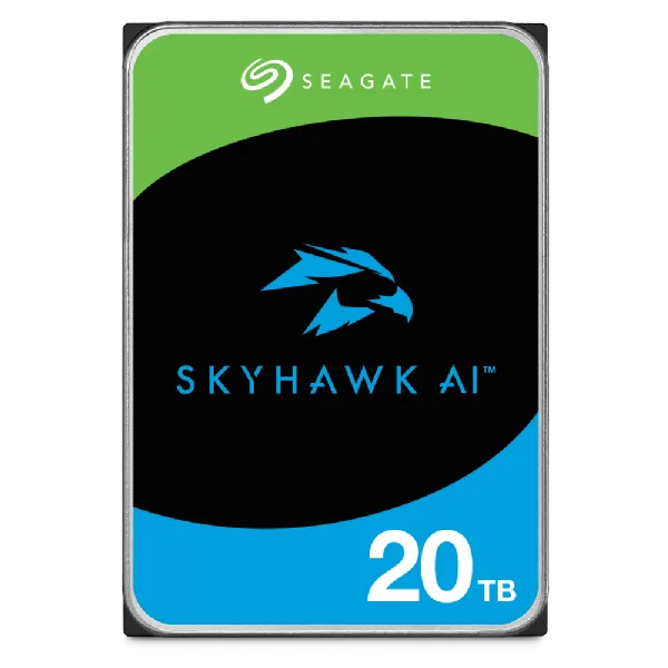 Seagate Skyhawk AI ST12000VE003 12TB 3.5'' HDD Surveillance Drives; SATA 6GB/s Interface; 256MB Cache; RPM: 7200; 512e; 5 Year l (ST12000VE003)