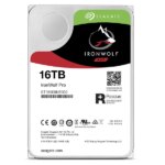 Seagate Ironwolf Pro ST16000NT001 16TB 3.5'' HDD NAS Drives 7200 RPM; SATA 6GB/s Interface; 256MB Cache;550TB/Year; Unlimited Ba (ST16000NT001)