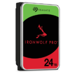 Seagate Ironwolf Pro ST24000NT002 24TB 3.5'' HDD NAS Drives 7200 RPM; SATA 6GB/s Interface; 256MB Cache;550TB/Year; Unlimited Ba (ST24000NT002)